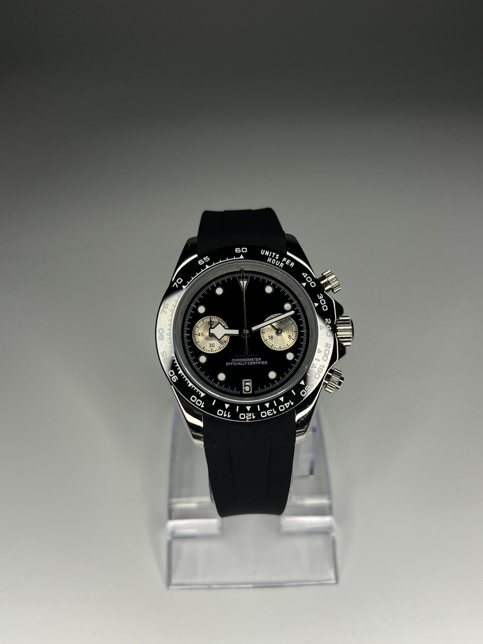 Black Chrono Watch Mod