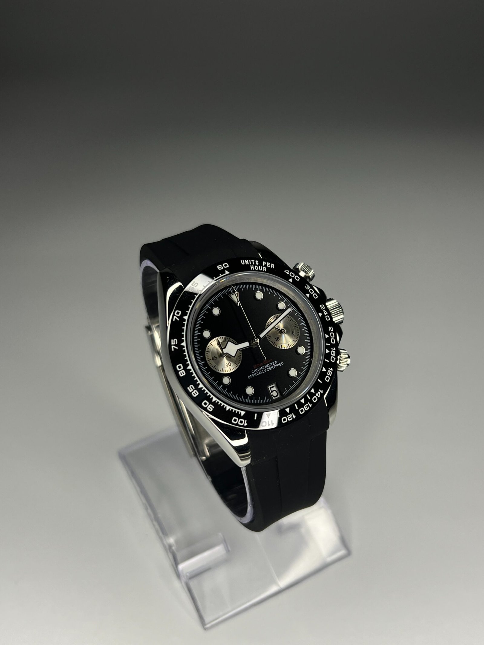 Black Chrono Watch Mod - Image 2